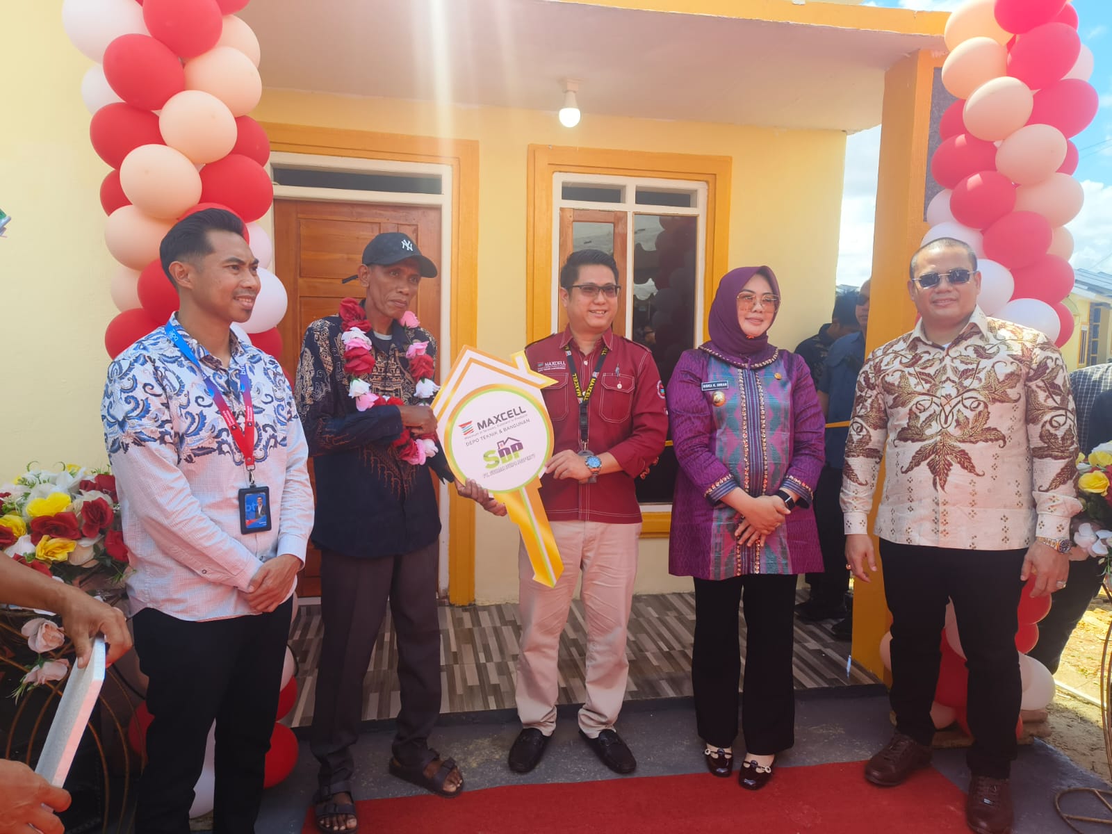 PT Swarna Dwipa Property Dukung Program Sejuta Rumah, Jadi Lokasi Penyerahan Hadiah Undian Maxcell