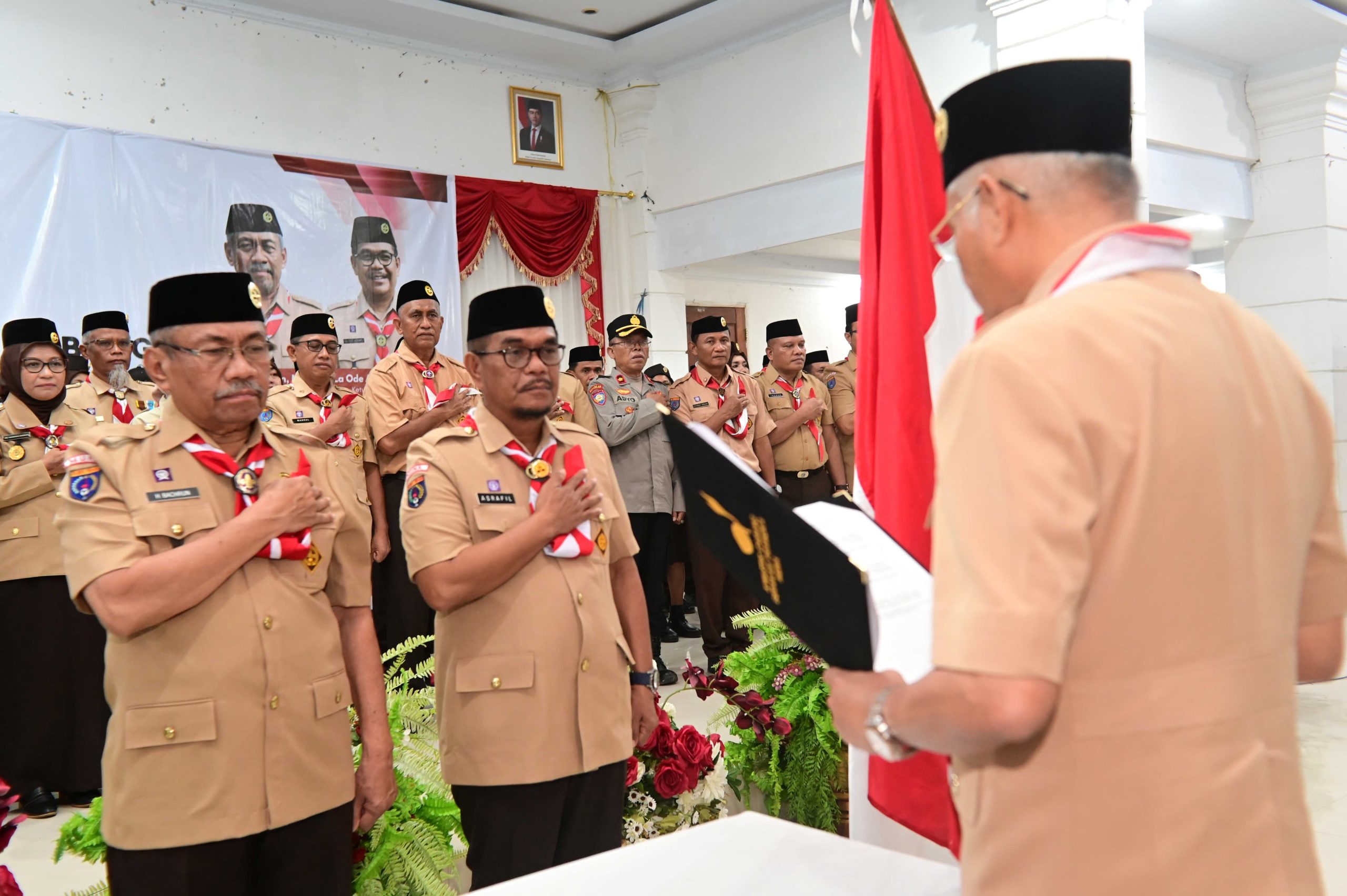 Pengurus Mabicab dan Kwarcab Muna Dilantik: Jaga Generasi Muda Kita