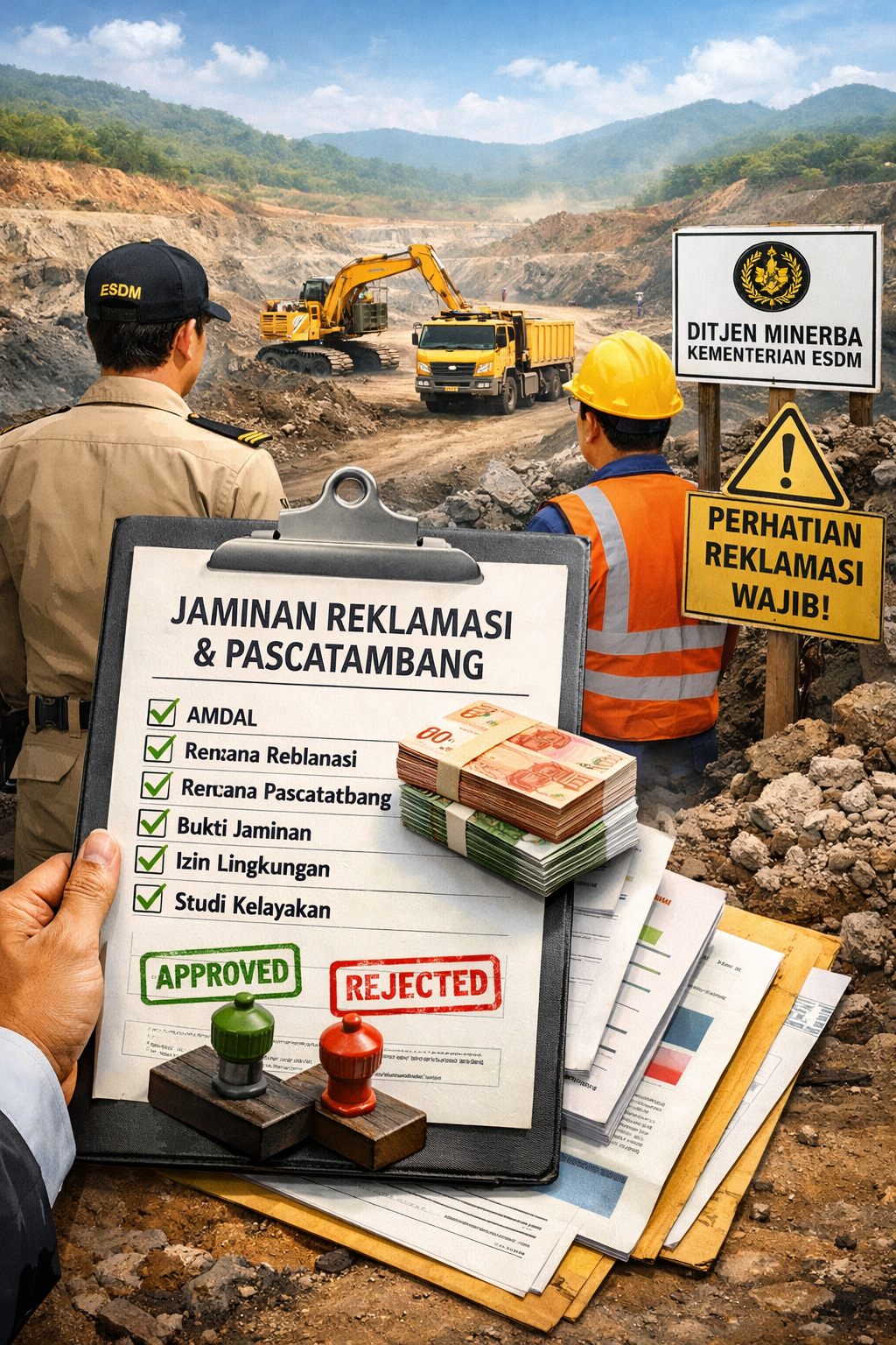 ESDM Wajibkan Perusahaan Tambang Serahkan Bukti Fisik Jaminan Reklamasi dan Pascatambang