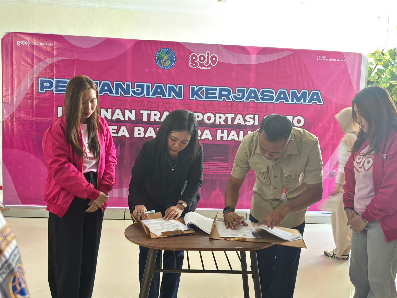 Gojo Resmi Beroperasi di Bandara Halu Oleo