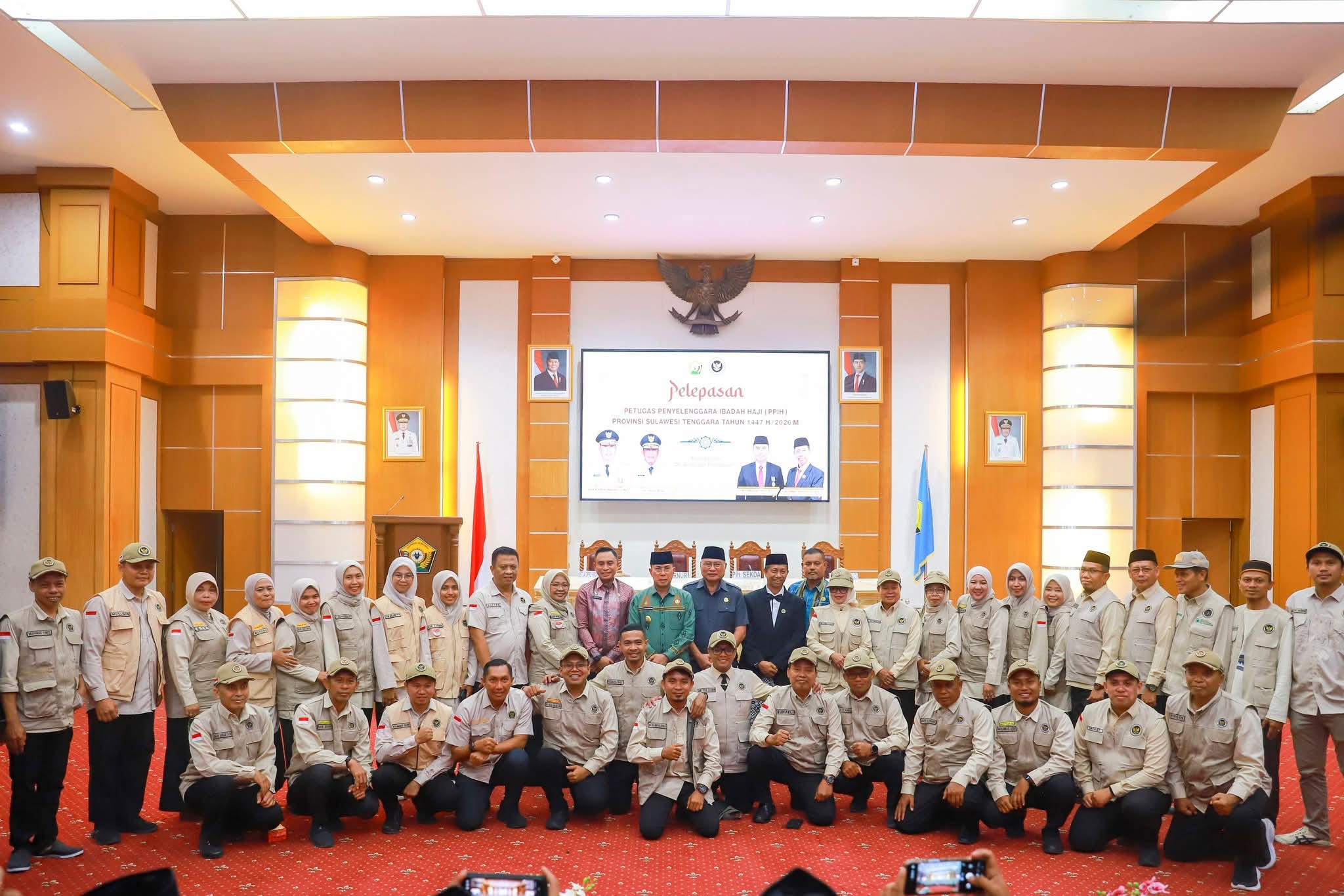 Pemprov Sultra Berangkatkan 37 PPIH, Siap Sukseskan Haji 2026