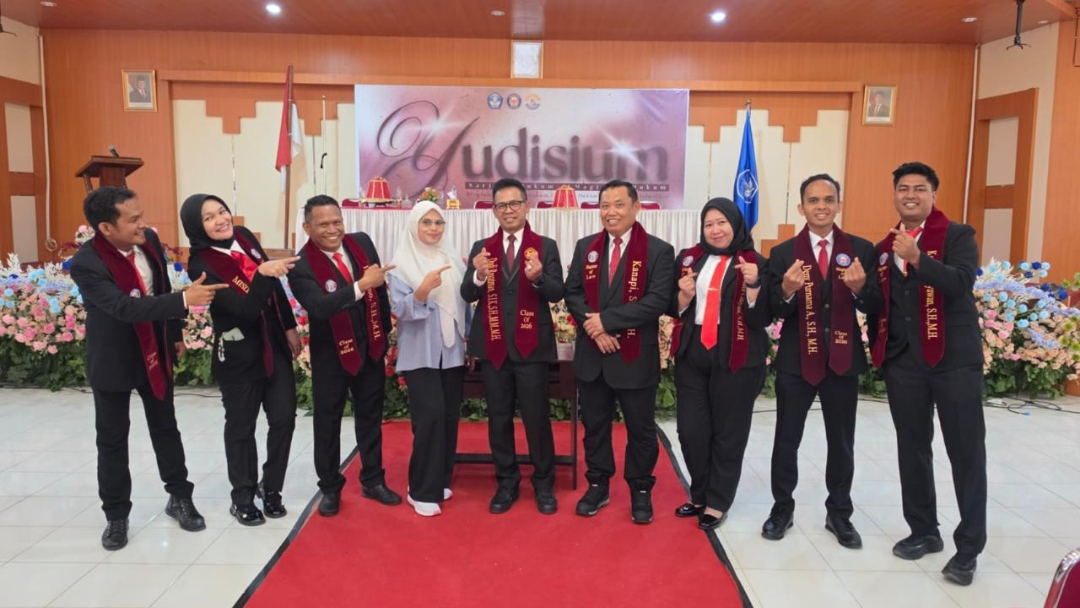 Resmi Lulus Magister Hukum, Dodi Ruyatman Siap Perkuat Penegakan Hukum