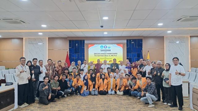 Berkunjung ke UHO, Sekjen Kemendiktisaintek Dorong Kampus Selaraskan Prodi dengan Kebutuhan Dunia Kerja