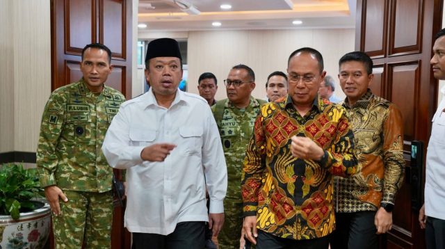 Gubernur Sultra dan Bupati Konsel Temui Menteri ATR/BPN, Bahas Pemanfaatan Lahan Eks HGU PT Kapas