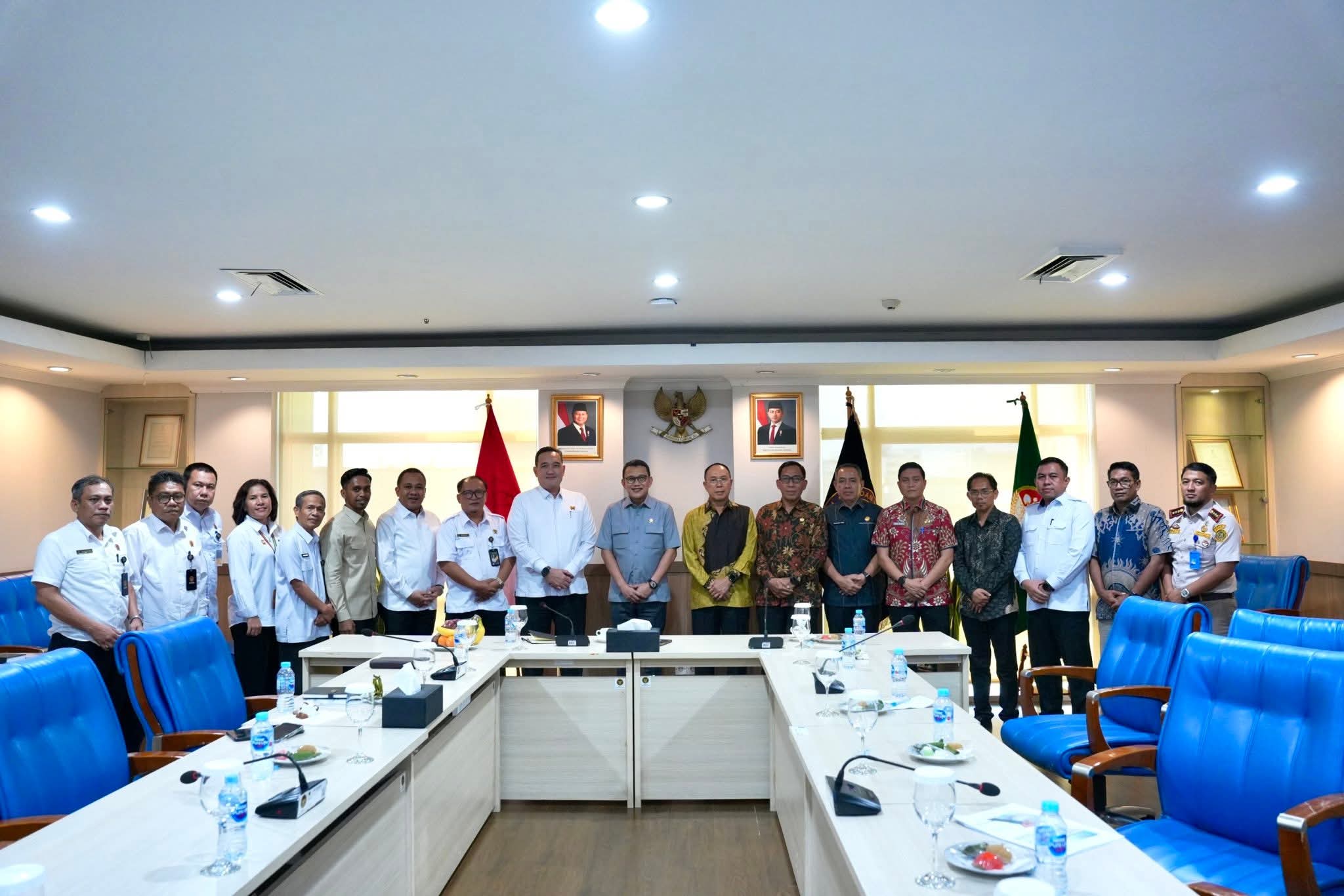 Temui Kepala Badan Karantina RI, ASR Perkuat Jalur Ekspor Sultra ke Pasar Internasional