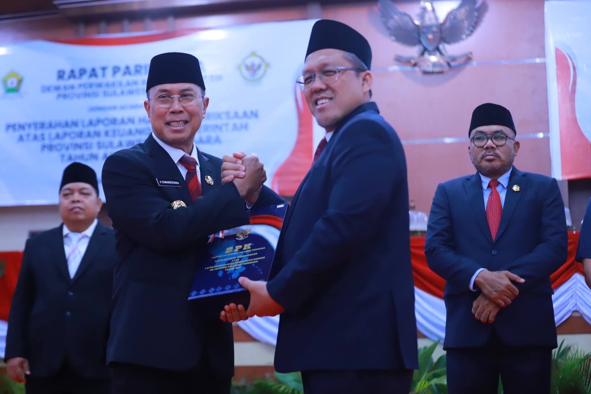 Pemprov Sultra Kembali Raih Opini WTP ke-13 dari BPK RI