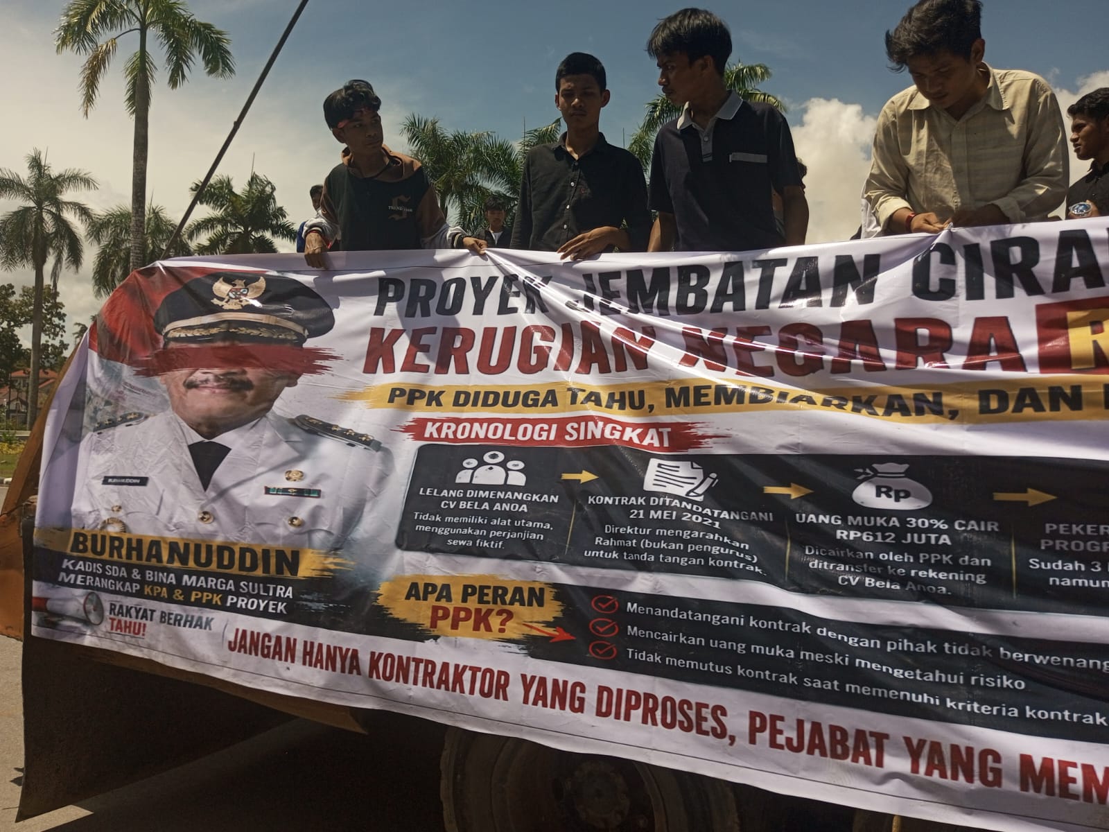 Kasus Korupsi Jembatan Cirauci II Kembali Disorot, KPA dan PPK Tidak Diproses