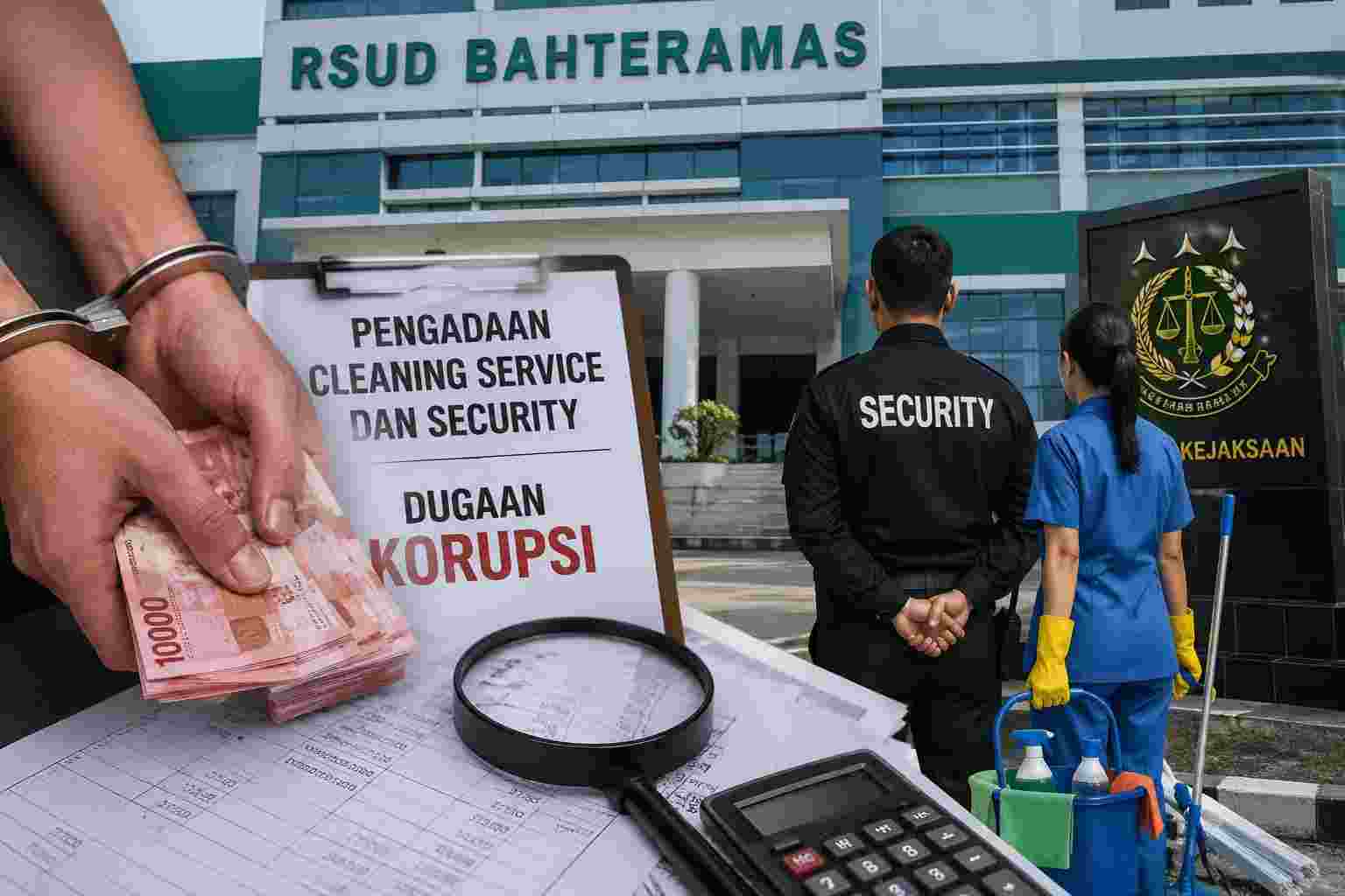 Kejaksaan Usut Dugaan Korupsi Pengadaan Cleaning Service dan Security RS Bahteramas