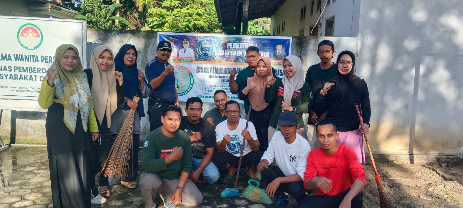 Gerakan Jumat Bersih Pemda Wakatobi Jadi Bukti Komitmen Jaga Lingkungan