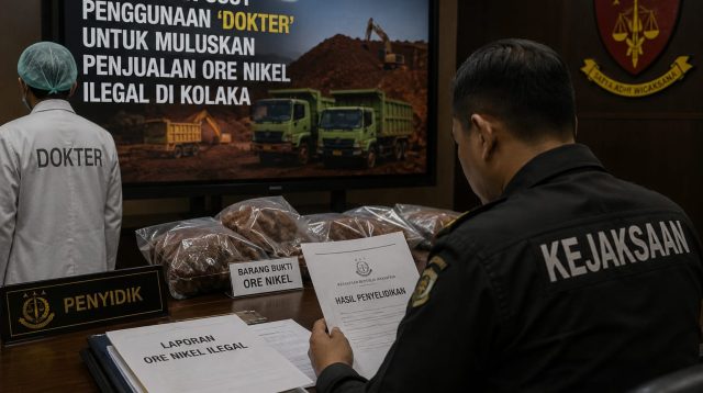 Kejaksaan Usut Penggunaan 'Dokter' untuk Muluskan Penjualan Ore Nikel Ilegal di Kolaka