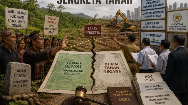 Bupati Konsel hingga Sekretariat Negara Digugat Ahli Waris Ndonganeno–Weri Bone
