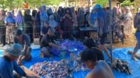 Bahtra Banong Salurkan Kurban Sapi Jumbo untuk Masyarakat Onembute Konawe