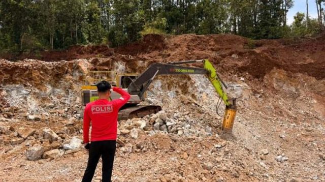 Polda Sultra Tindak Tambang Ilegal di Pomalaa Kolaka
