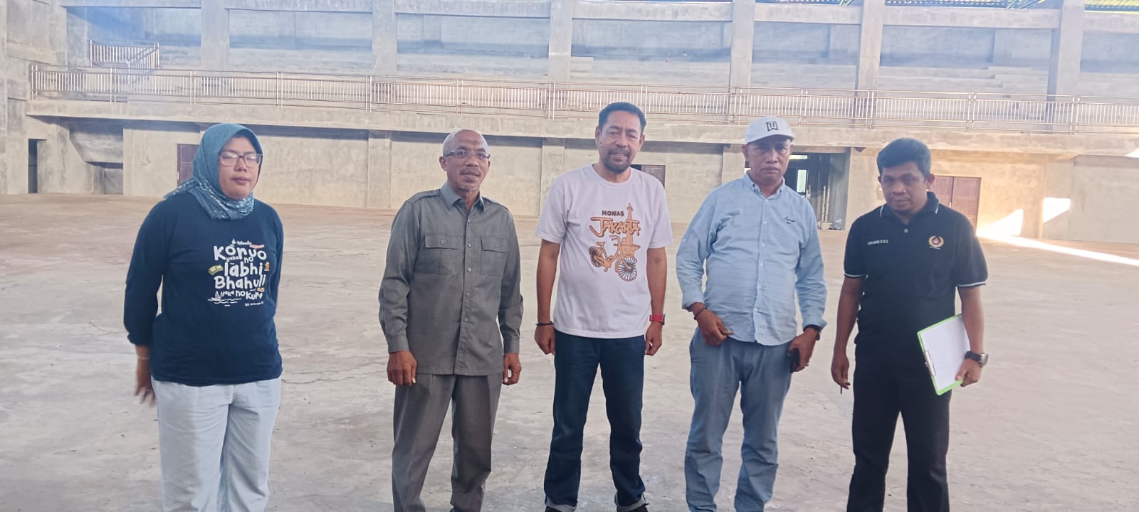 KONI Wakatobi Siapkan GOR Jadi Pusat Pelatihan Atlet Menuju Poprov Sultra 2026