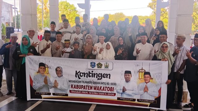 Kafilah Wakatobi Siap Tampil Maksimal di MTQ Tingkat Provinsi Sultra 2026
