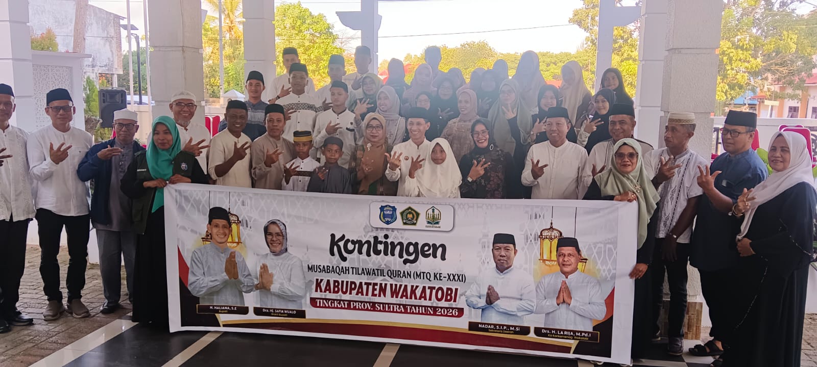 Kafilah Wakatobi Siap Tampil Maksimal di MTQ Tingkat Provinsi Sultra 2026