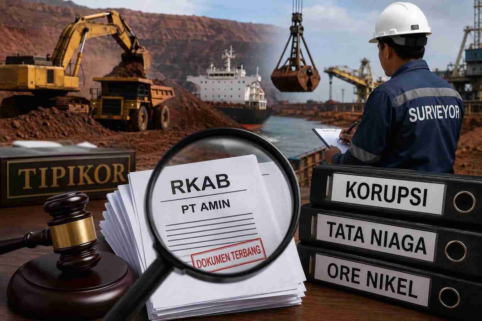 Menguji Independensi Surveyor dalam Skandal Korupsi Tata Niaga Ore Nikel PT AMIN