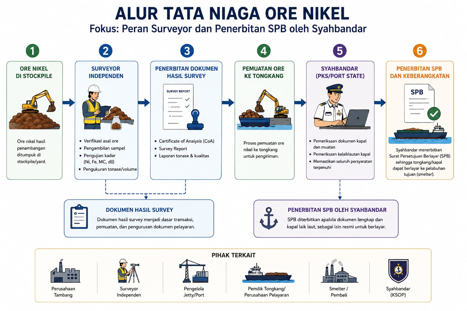Jejak LHV PT Carsurin dalam Memuluskan Penjualan Ore Nikel PT AMIN Tahun 2023
