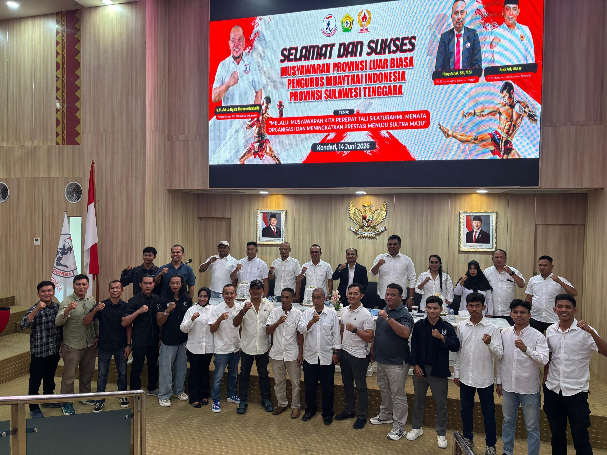 Ketua Baru Muaythai Sultra, Herry Ashak Targetkan Peningkatan Prestasi Atlet