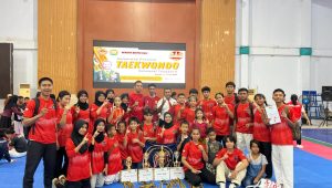 Taekwondo UHO Juara Umum I Kejurprov Sultra 2026