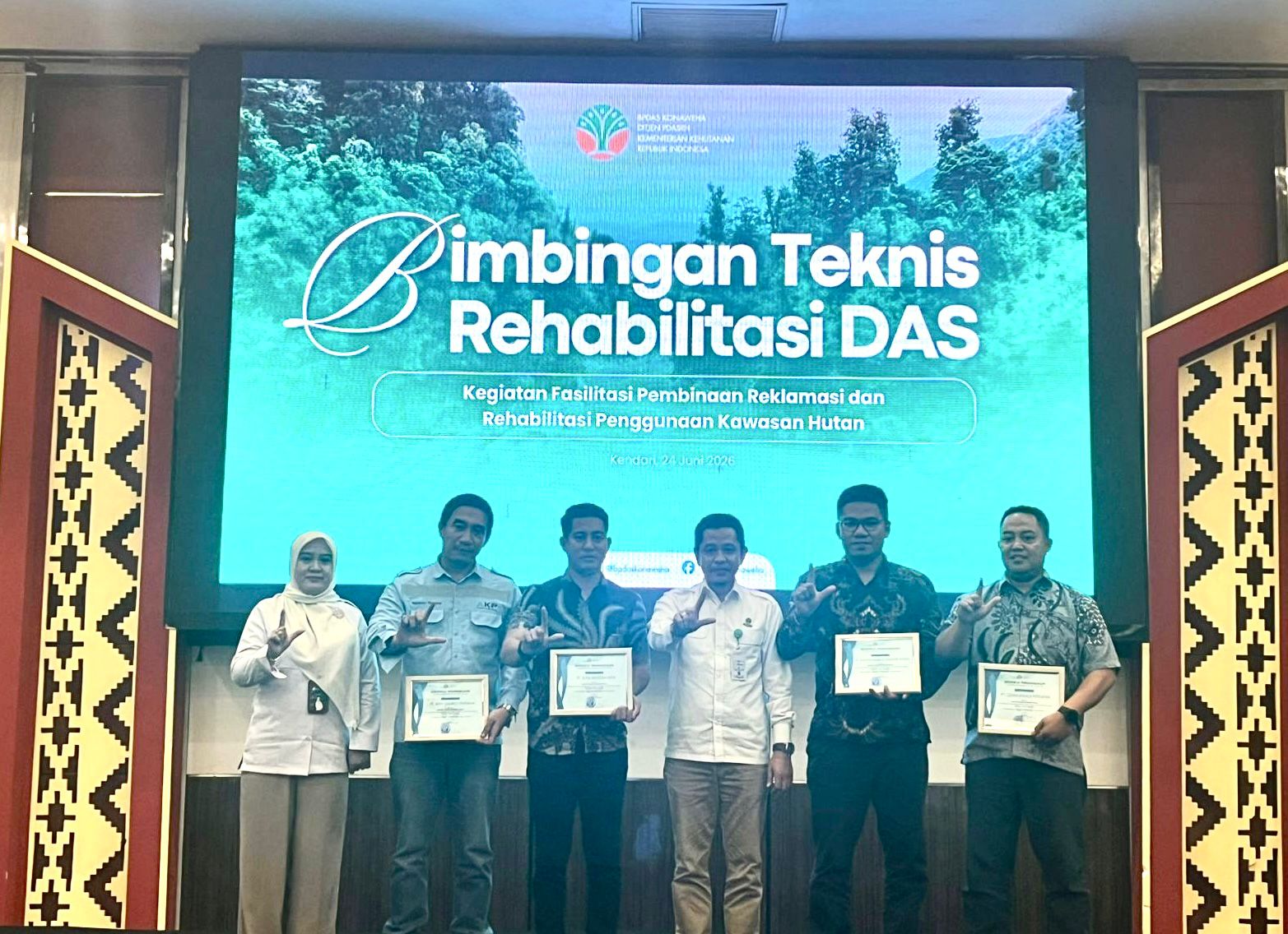 PT GKP Raih Penghargaan Terbaik I Rehabilitasi DAS Sulawesi Tenggara 2026