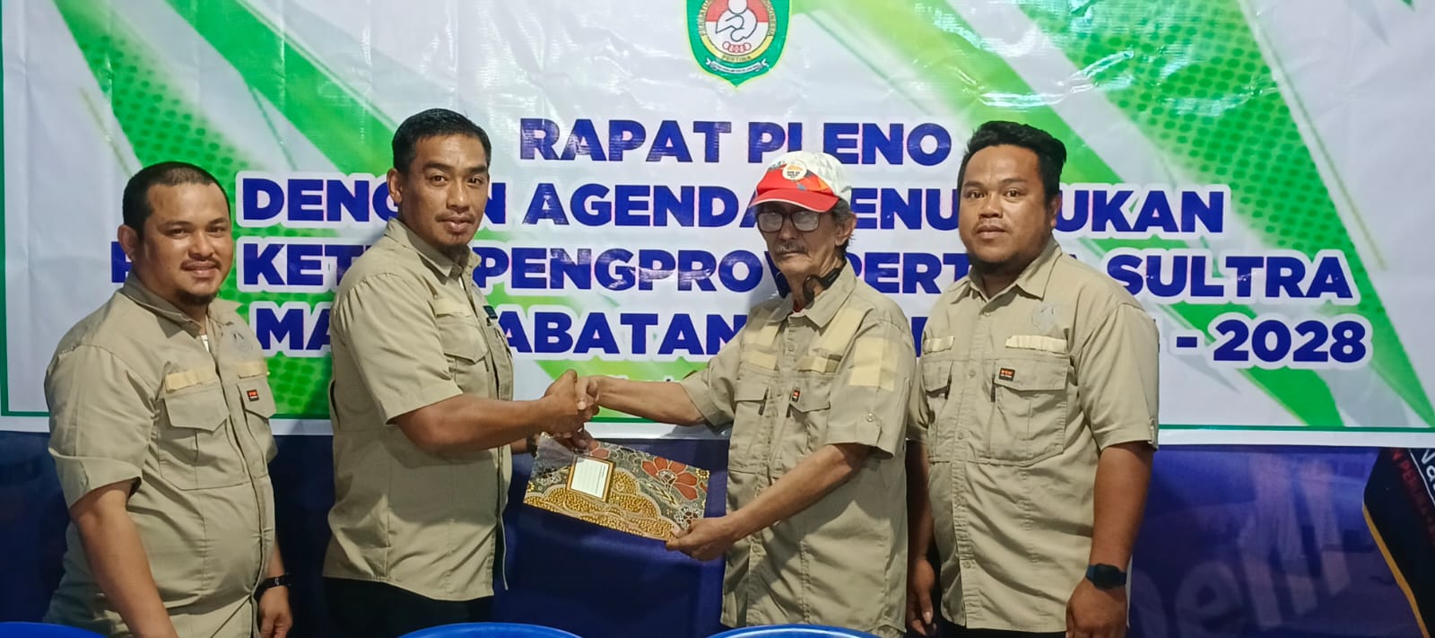 Rapat Pleno Pengprov Pertina Sultra Tetapkan Dedi Mushari Plt Ketua