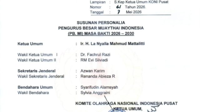 Polemik Kepengurusan Muaythai, Begini Sikap KONI Sultra