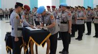Kapolda Sultra Pimpin Sertijab Lima Pejabat Utama, Lima Kapolres dan Lantik Kapolres Konawe Kepulauan