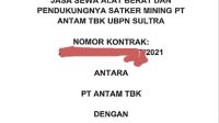 Menguak Kontrak Bernilai Raksasa PT Antam dan PT SJS Tahun 2021