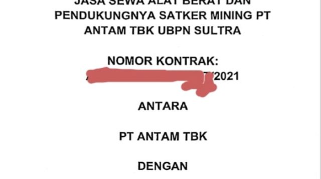Menguak Kontrak Bernilai Raksasa PT Antam dan PT SJS Tahun 2021