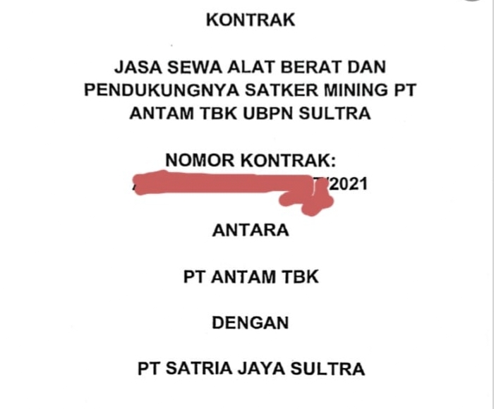 Menguak Kontrak Bernilai Raksasa PT Antam dan PT SJS Tahun 2021