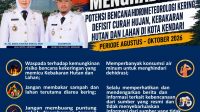 Wali Kota Kendari Keluarkan Imbauan Kesiapsiagaan Hadapi Ancaman Kekeringan dan Karhutla