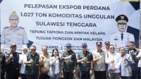 Sultra Ekspor 1.027 Ton Komoditas Hasil Hilirisasi Ke China dan Malaysia