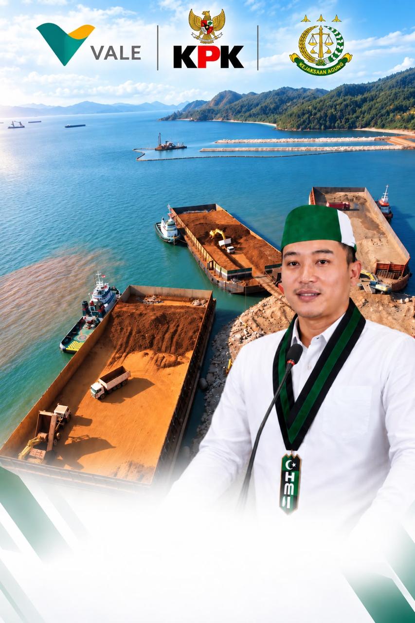 PB HMI Minta Kejagung Telusuri Penjualan Ore Nikel PT Vale ke Morowali