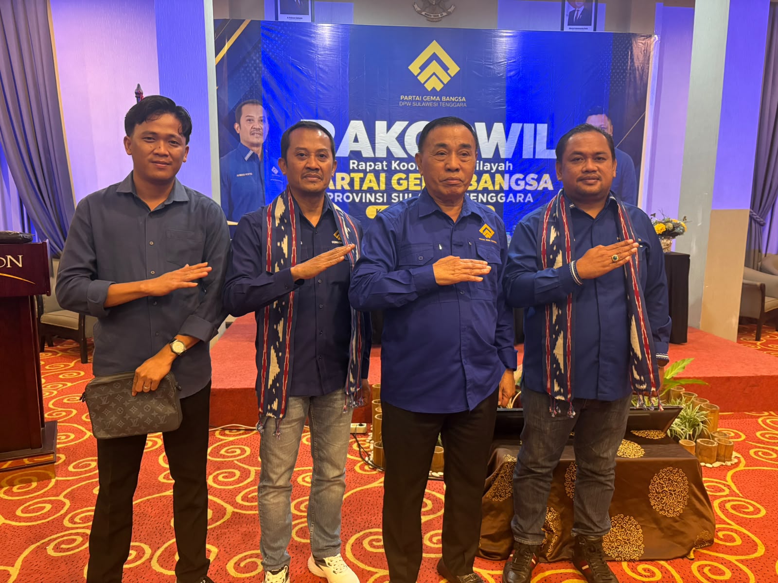 Mantan Ketua DPRD Kolaka Targetkan Perolehan Kursi Maksimal Partai Gema Bangsa di Kolaka