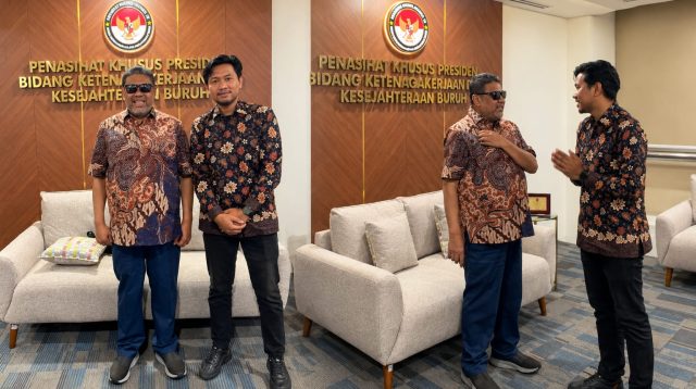 KSBSI Sultra Temui Penasehat Khusus Presiden Said Iqbal, Bahas Persoalan Pekerja