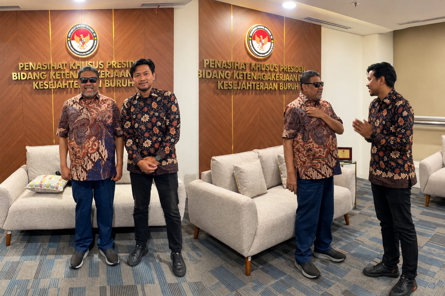 KSBSI Sultra Temui Penasehat Khusus Presiden Said Iqbal, Bahas Persoalan Pekerja