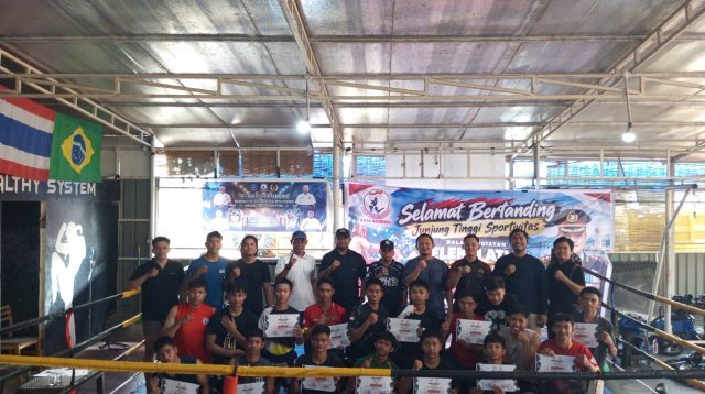 Dipimpin Wasit Nasional, Seleksi Muaythai Kota Kendari Diikuti 23 Atlet