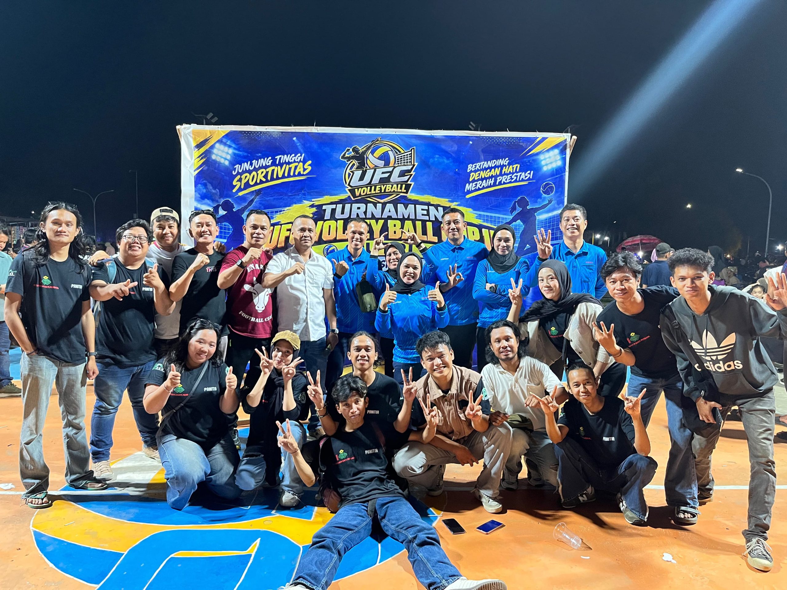 CV UBP Dukung Pembinaan Atlet, UFC Volley Ball Putri Cup II Se-Sultra Berlangsung Sukses